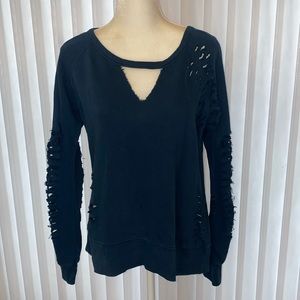 NWOT Vintage Havana Distressed Sweatshirt